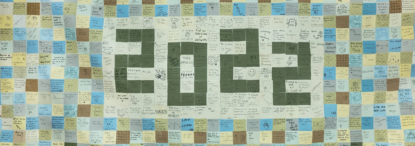 Class of 2022 senior quilt